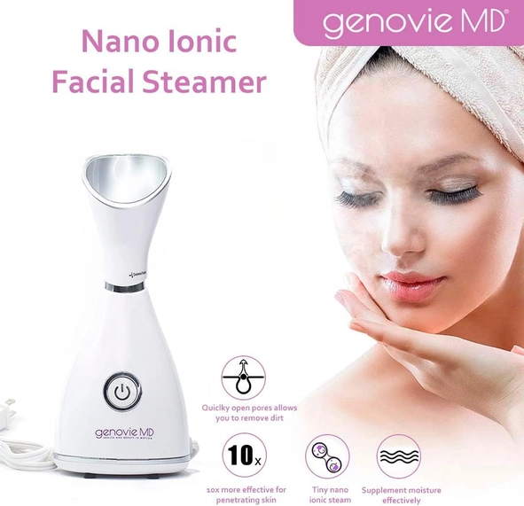 Nano Ionic Facial Steamer, Facial Deep Cleaning Nanoscale