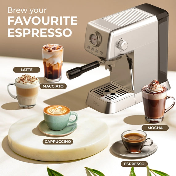 Kaffe - Espresso Coffee Machine with Milk Frother