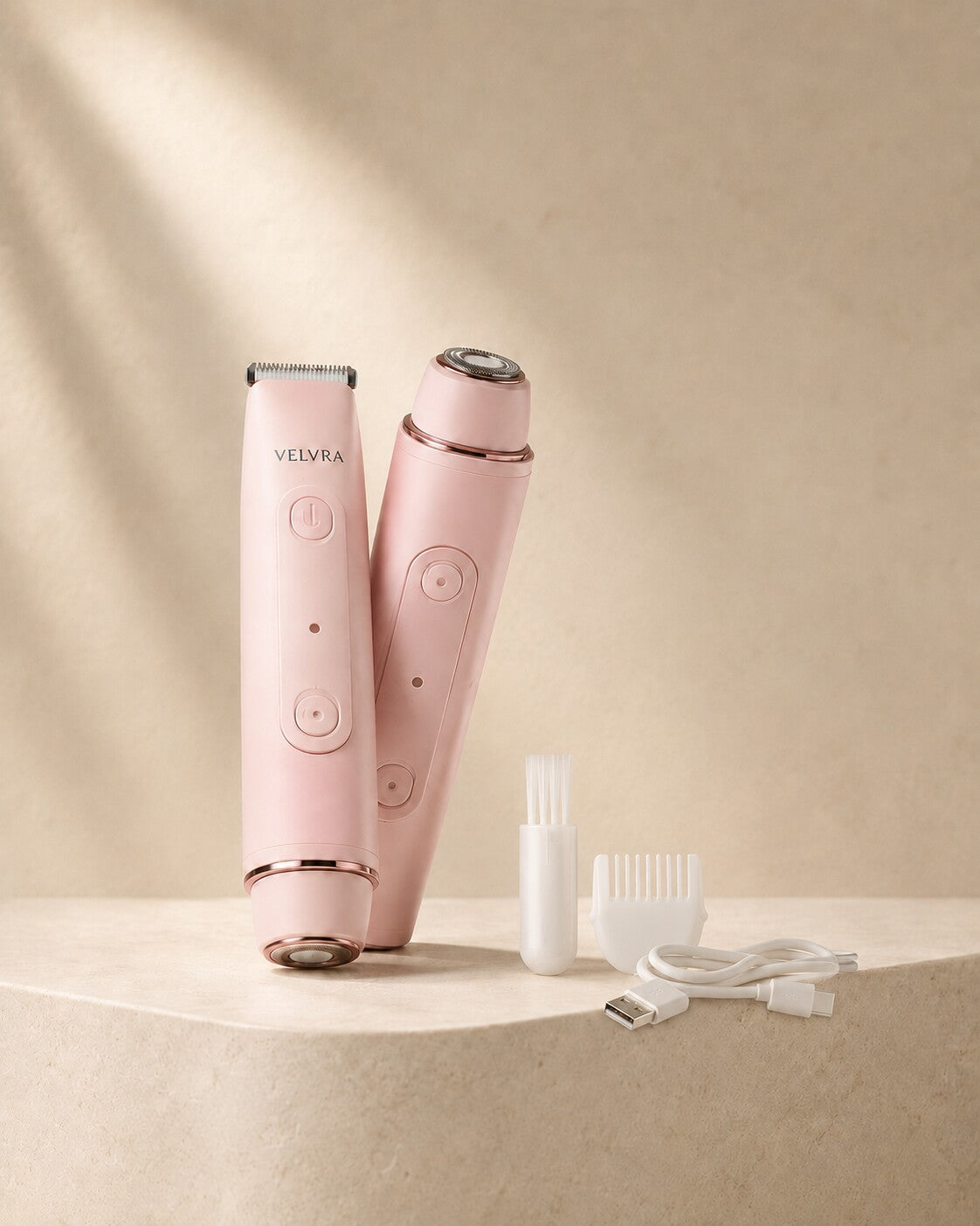 Electric Shaver for Women 2 in 1 Bikini Trimmer