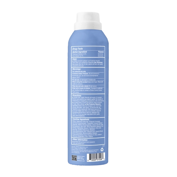 Think Sport Spf 50 All Sheer Mineral Sunscreen Spray
