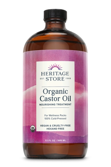 Organic Castor Oil 16 Oz./ 32 Oz.