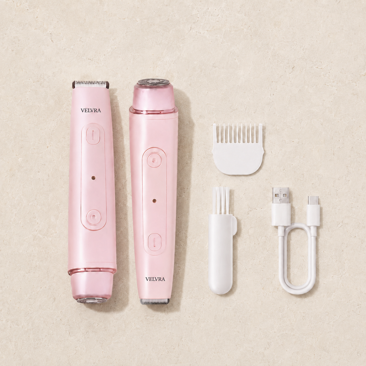 Electric Shaver for Women 2 in 1 Bikini Trimmer
