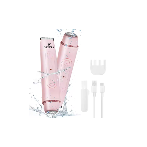 Electric Shaver for Women 2 in 1 Bikini Trimmer