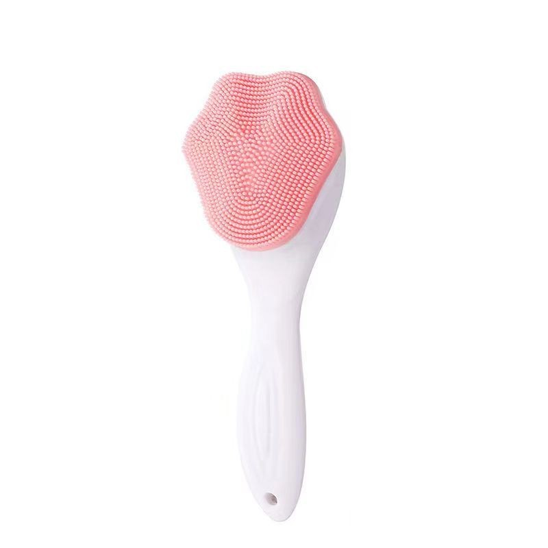 Handheld Silicone Face Scrubber Exfoliator, Gentle Soft Face Wash Brush For Sensitive, Delicate, Dry Skin