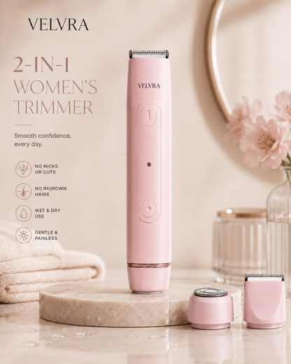 Electric Shaver for Women 2 in 1 Bikini Trimmer