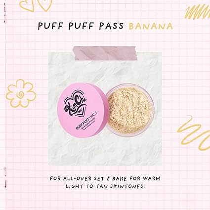 Kimchi Chic Beauty Puff Puff Pass Set and Bake Setting Powder for Makeup