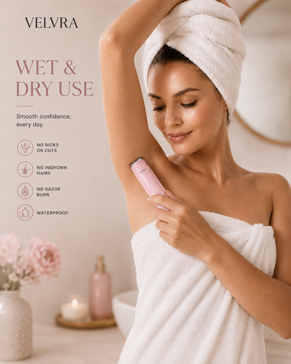 Electric Shaver for Women 2 in 1 Bikini Trimmer