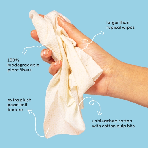 Calm Deodorant Wipes with Zinc & Papaya