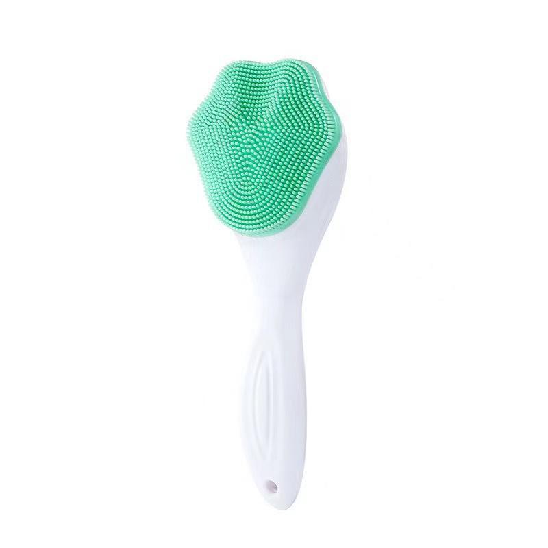 Handheld Silicone Face Scrubber Exfoliator, Gentle Soft Face Wash Brush For Sensitive, Delicate, Dry Skin