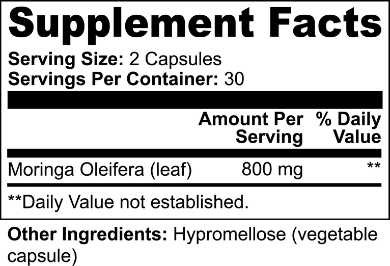 Moringa Pure Natural Extract