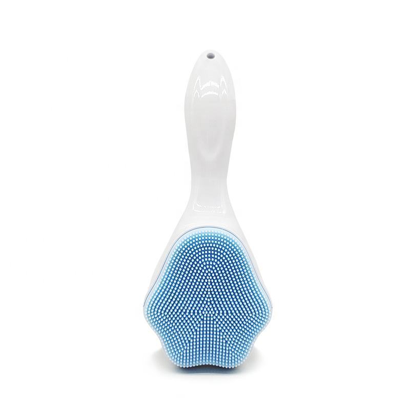 Handheld Silicone Face Scrubber Exfoliator, Gentle Soft Face Wash Brush For Sensitive, Delicate, Dry Skin