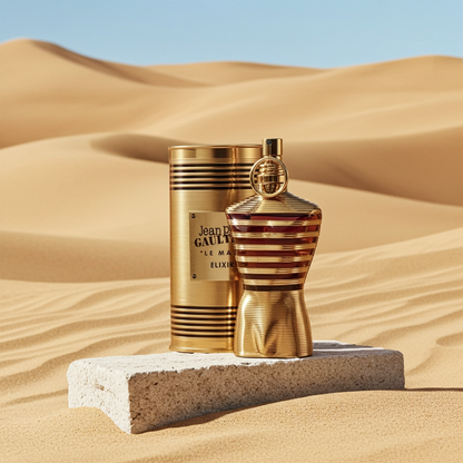 Le Male Elixir by Jean Paul Gaultier for Men 4.2 oz Perfume Spray