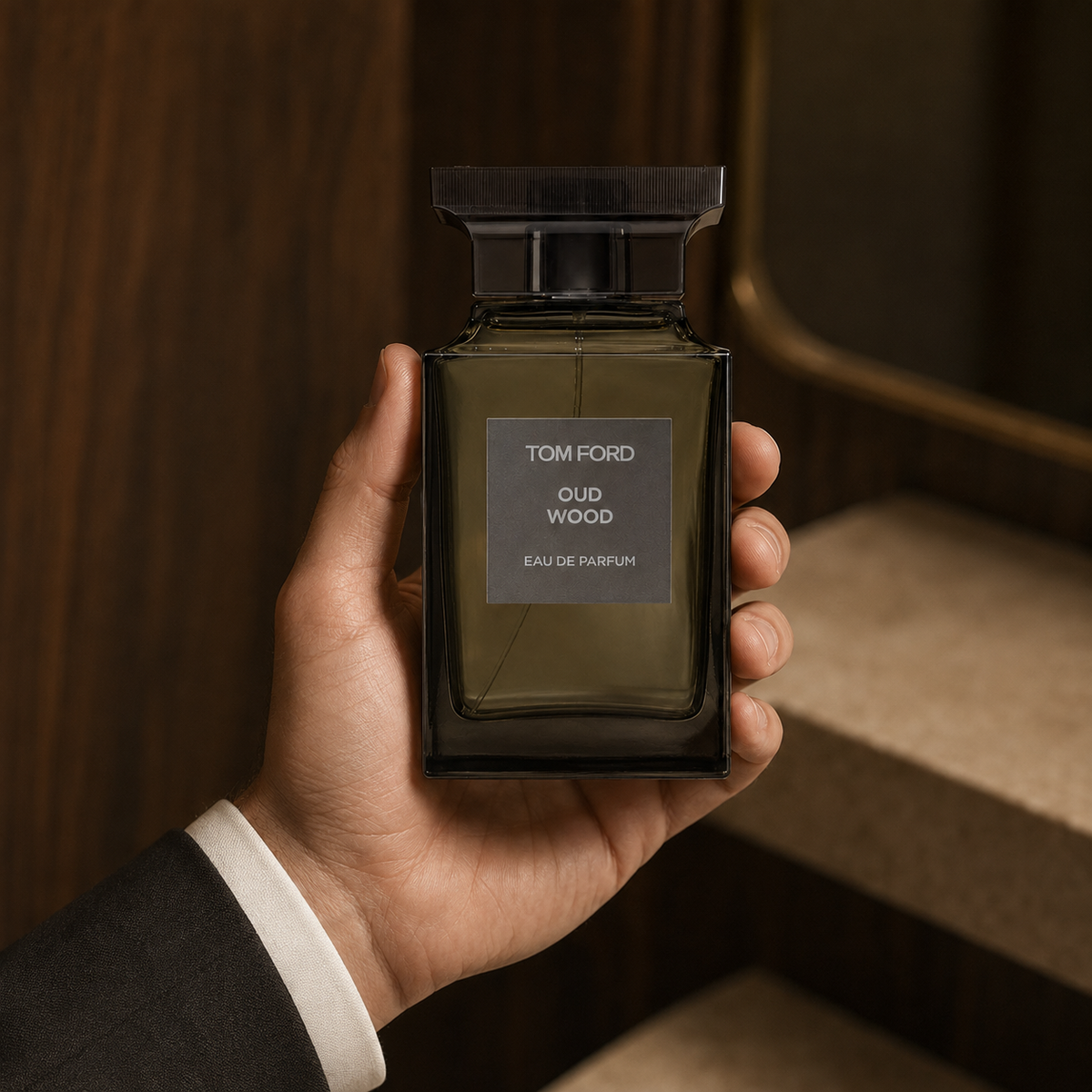 Tom Ford 'Oud Wood' Eau de Parfum 3.4,Black
