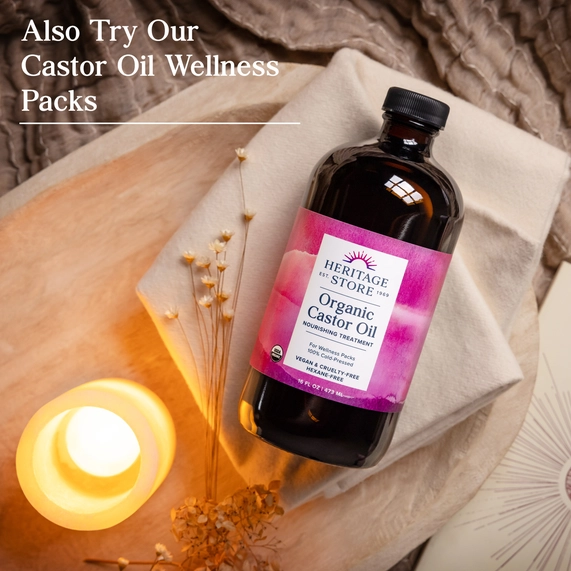 Organic Castor Oil 16 Oz./ 32 Oz.