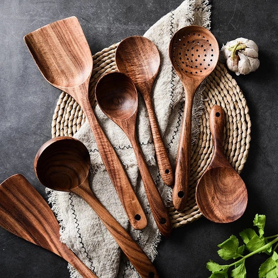 Acacia 8-Piece Cooking Set