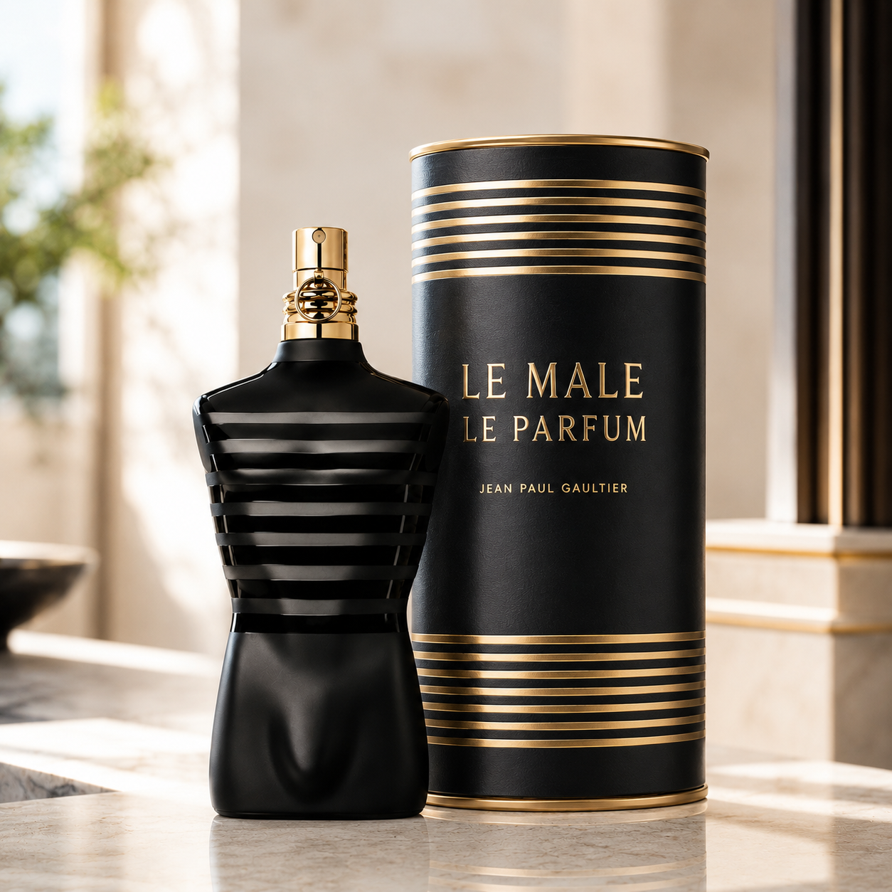 Le Male Le Perfume by Jean Paul Gaultier for Men 4.2 oz Eau de Perfume Intense Spray