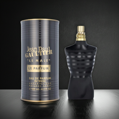 Le Male Le Perfume by Jean Paul Gaultier for Men 4.2 oz Eau de Perfume Intense Spray