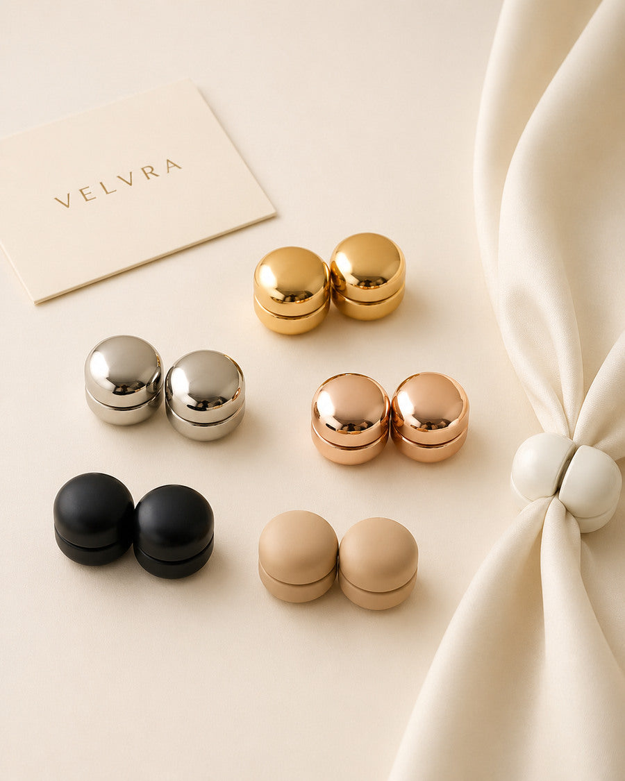 Pinless Magnetic Styling Clips